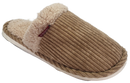 VERA TUCCI MENS BOXED SLIPPER PIN CORD