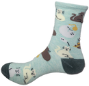 VERA TUCCI LUXURY TRULY UNIVERSAL SIZE MEN'S WOMEN'S SOCK FUNKY NOVELTY GIFT PATTERNED SOCKS RMD2403-185-03