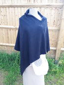 Poncho BRIANA - Softer than cashmere 'Feel' Wool Blend Poncho Handmade in Nepal - Vera Tucci OriginalsAccessories