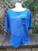 Linen KARINA - 3133 Light Weight Italian Linen Top - Vera Tucci OriginalsGianni Moda