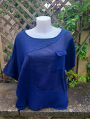 Linen KARINA - 3133 Light Weight Italian Linen Top - Vera Tucci OriginalsGianni Moda