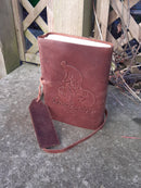 Journal Small Leather Bound Journal Cycling design - Vera Tucci OriginalsVera Tucci Originals