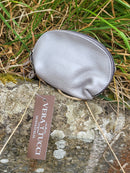 Alice Premium Milled Leather Half Moon Coin Purse
