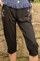 CAPRICE - SS22 VERA TUCCI BRAND 3/4 CROPPED LEG TROUSERS (T2 UK10-T8 UK 22)