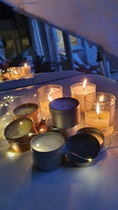 Candle VT TIN Candle - Lime, basil and mandarin - Vera Tucci OriginalsLIMELIGHT Plain Tin