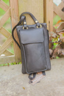 Leather / Suede Bag AURORA- STYLE 006 - Vera Tucci OriginalsBags