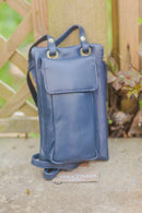 Leather / Suede Bag AURORA- STYLE 006 - Vera Tucci OriginalsBags