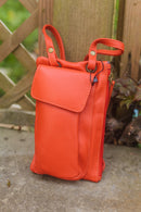 Leather / Suede Bag AURORA- STYLE 006 - Vera Tucci OriginalsBags