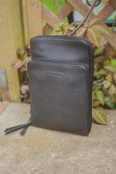 Leather / Suede Bag ZETA - STYLE 004 - Vera Tucci OriginalsBags